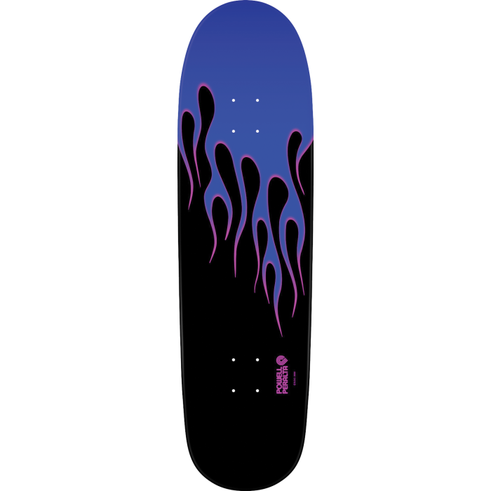 Powell Peralta HOTROD FLAMES 22 DK-9.37x33.8 NITRO BLU/BLK