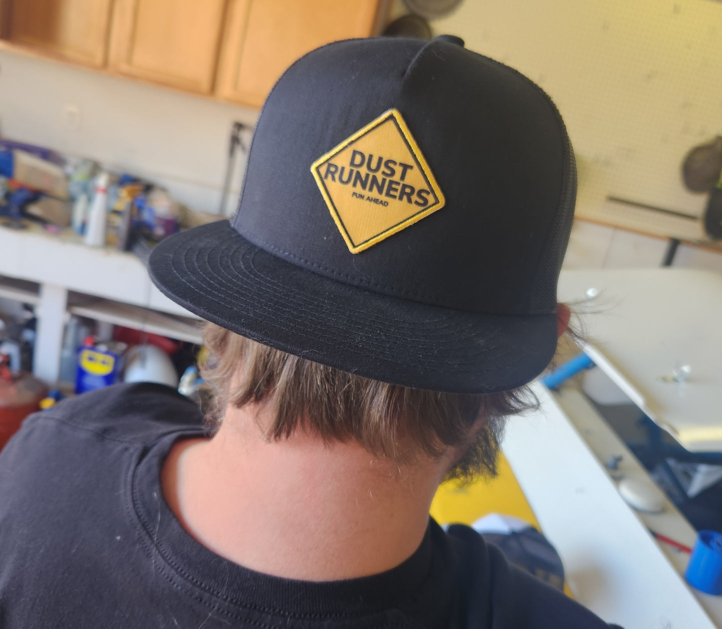Caution trucker hat