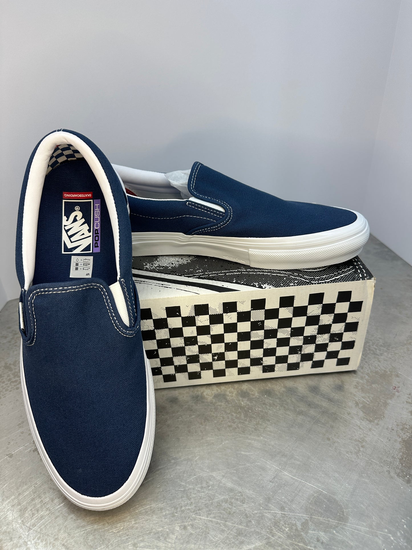 Vans Skate Slip-On Wrapped Dark Denim