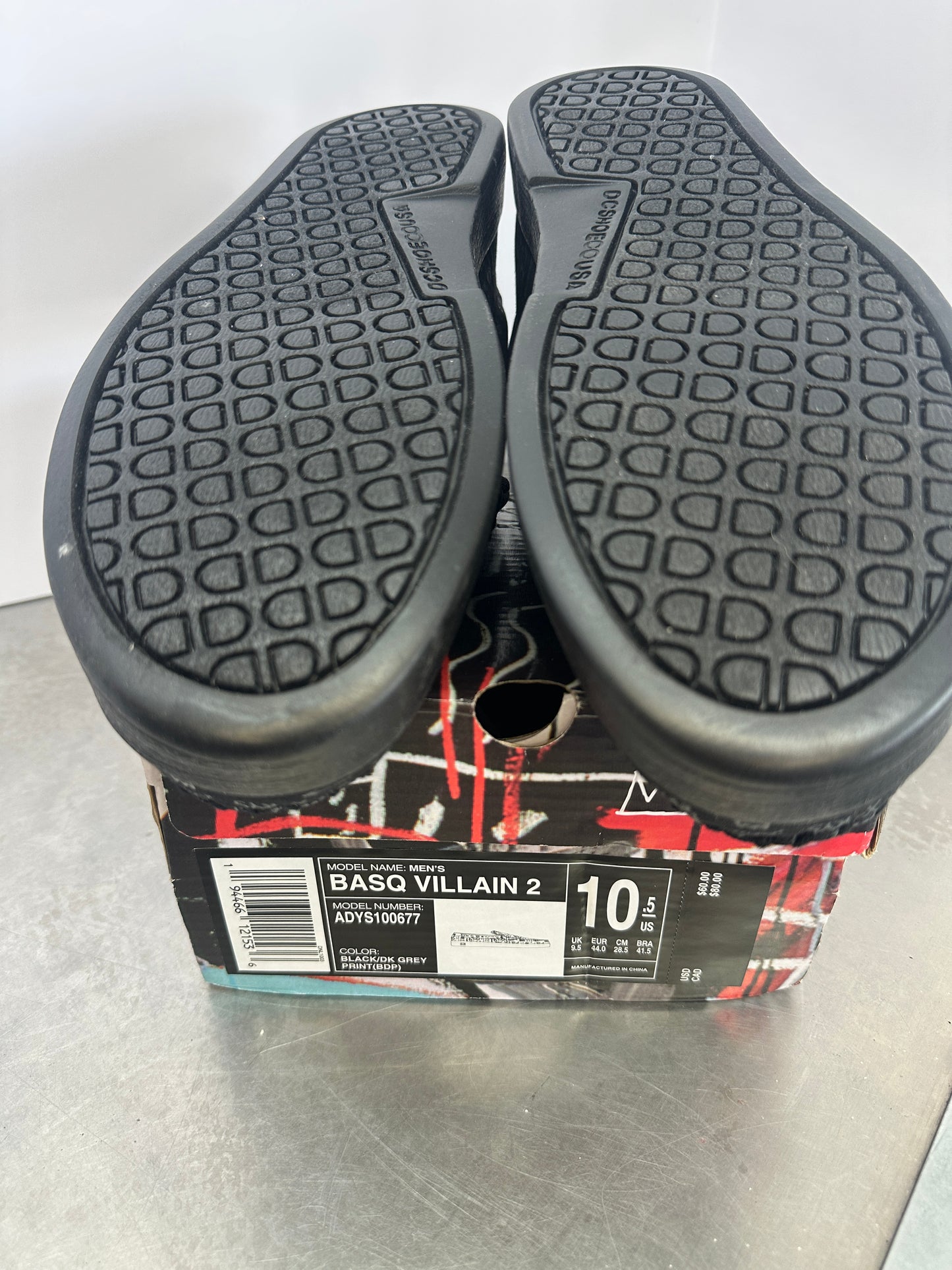 DC x BASQ Villian 2 slip-on m10.5