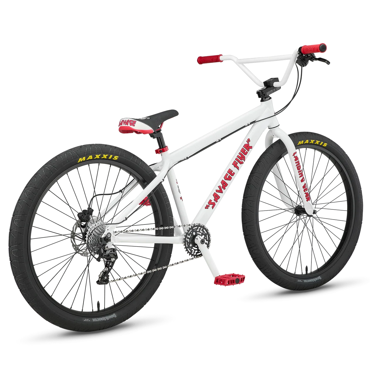SE Bikes Savage Flyer 27.5 inch - White maiden