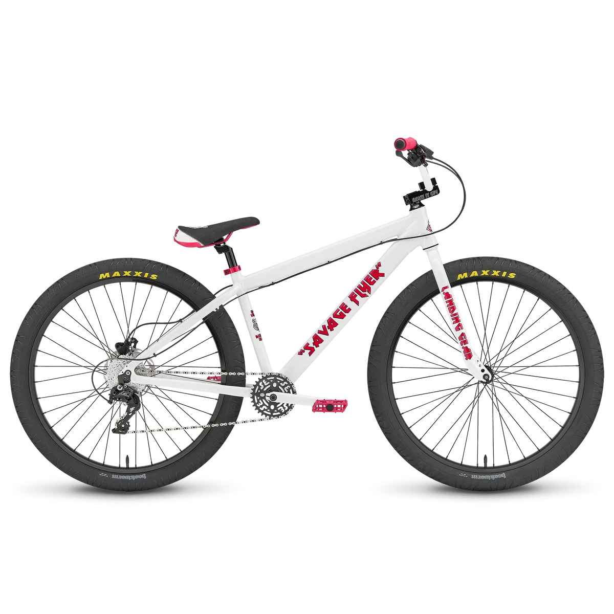 SE Bikes Savage Flyer 27.5 inch - White maiden
