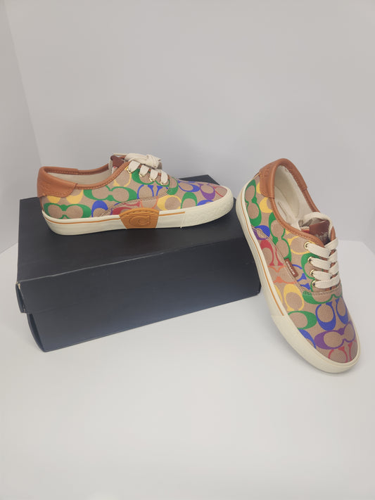 Coach citysole skate rainbow womens 5.5B