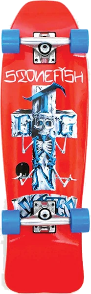 Dog Town Stonefish mini cruiser- red